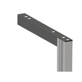 STÍLI 2.0 ÁLLVÁNYRENDSZER FELSŐ RÖGZÍTŐ FALI SZETT 295MM ALUMÍNIUM