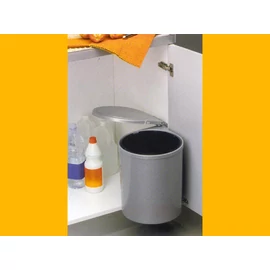 HULLADÉKGYŰJTŐ ART 270 13L, ÁTM 277x355 mm METÁL SZÜRKE; szemetes, kuka