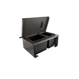 HULLADÉKGYŰJTŐ MVB060AGM (16,5+10L) SZELEKTÍV 600mm-es SZEKRÉNYHEZ ANTRACIT