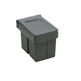 HULLADÉKGYŰJTŐ 8201 7+7L, 240x345x295mm ANTRACIT; szemetes, kuka