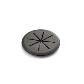 IRODABÚTOR KIEGÉSZÍTŐ KÁBELKIVEZETŐ ART913 HASÍTOTT ÁTM: 60mm ANTRACIT