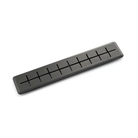 IRODABÚTOR KIEGÉSZÍTŐ KÁBELKIVEZETŐ ART914 HASÍTOTT 207x9x45mm ANTRACIT