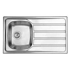 CM MOSOGATÓ UNIVERSAL 1 MEDENCE+CSEPEGTETŐ 860x500mm ACÉL