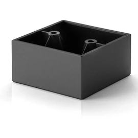 MŰANYAG DESIGN LÁB ART731 H=30mm FEKETE