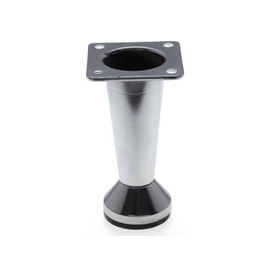 FÉM DESIGN LÁB EM-077-A 80mm KRÓM