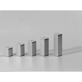FÉM DESIGN LÁB 19306 40X40X100mm ALUMÍNIUM