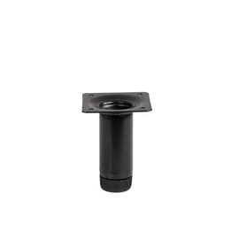 FÉM DESIGN LÁB 19548 D: 30X80mm MATT FEKETE