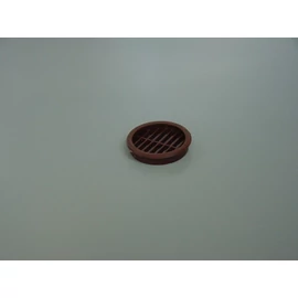 SZELLŐZŐRÁCS MŰANYAG 443 KÖR ALAKÚ ÁTM 47x9 mm BARNA