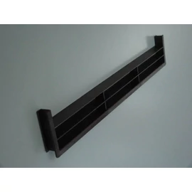 SZELLŐZŐRÁCS MŰANYAG 449 LÁBAZATELEMBE ÉPITHETÖ 390x65x18 mm FEKETE