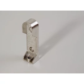 VÁLLFATARTÓ RÚD 12106 RÚDTARTÓ OVÁLIS RÚDHOZ L:64mm NIKKEL