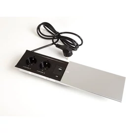 IRODABÚTOR TARTOZÉKOK KONNEKTOR ELOSZTÓ MODULBOX III - 3x230V ALUMÍNIUM