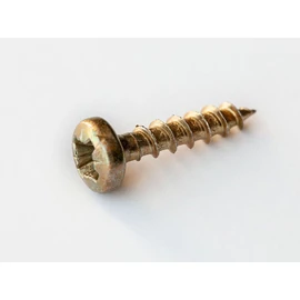 REDŐNY RENDSZER CSAVAR 3,5x16mm D FEJŰ SÁRGARÉZ
