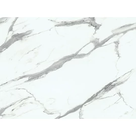 AGT 6007  PVC MAGASFÉNYŰ UNI FP0701 FEHÉR MÁRVÁNY 2800x1220x18mm