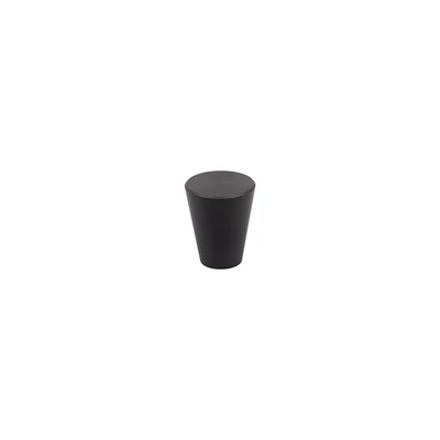 TULIP Bútorgomb Conic fekete matt