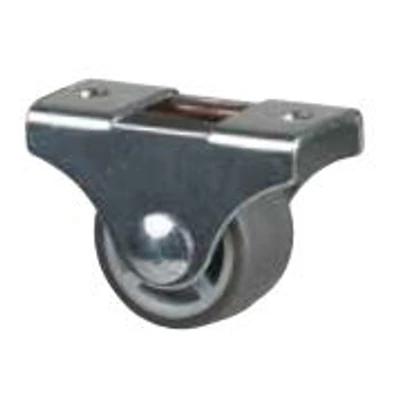 Strong Castors Kerék 25 mm, szürke, rögzített, puha futófelület