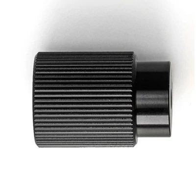 Fogantyú  Viefe ARPA gomb 22mm, alumínium, csiszolt fekete