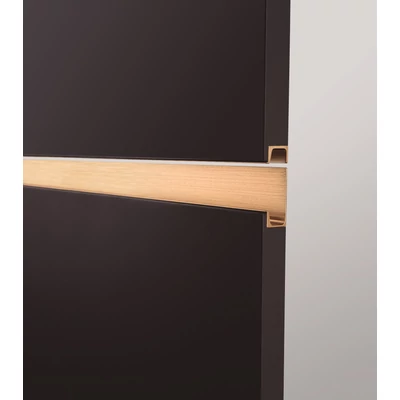 Fogantyú  Viefe JEY2élbe ültethető,  897mm, alumínium, csiszolt pezsgő