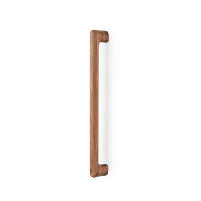 Fogantyú  Viefe LUV WOOD kétoldalról szerelhető szett  384mm, fa, dió