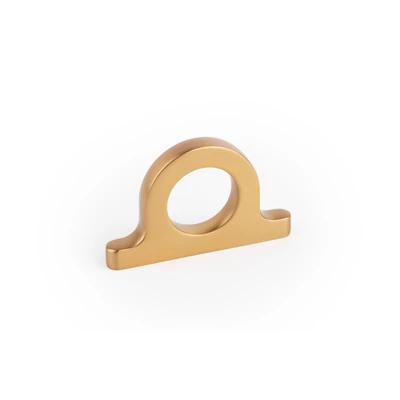 Fogantyú  Viefe OMEGA   32mm, fém, csiszolt sárgaréz