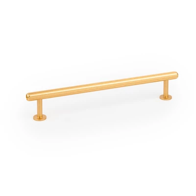 Fogantyú  Viefe RILLE MINI  160mm, alumínium, csiszolt sárgaréz