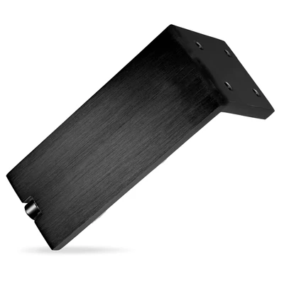 Viefe FONDA bútorláb, 200mm, alumínium, csiszolt fekete