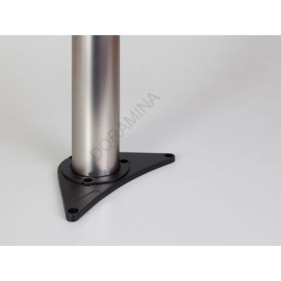 ASZTALLÁB 33112 810mm átm:60mm GYÖNGY NIKKEL