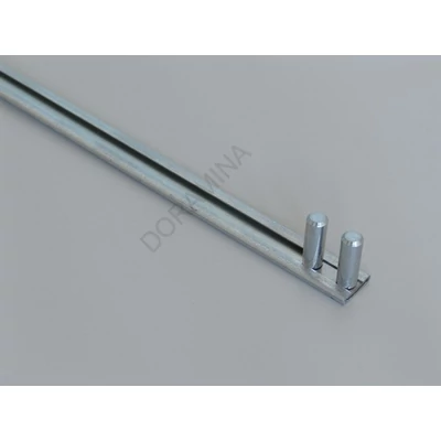 LEHMANN BÚTORZÁR 03 0922 650 803 C-PROFILÚ RÚD 700 MM, 2 DB 31MM-ES CSAPPAL NIKKEL