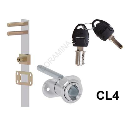 CL BÚTORZÁR 703-CL4 KÖZPONTI FIÓKZÁR ELÖLRŐL 18x42mm, 600mm NIKKEL
