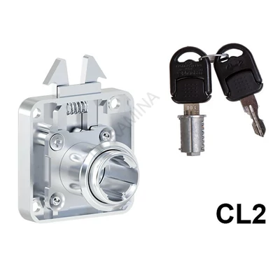 CL BÚTORZÁR 705-CL2 REDŐNYZÁR 42x42mm NIKKEL