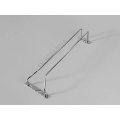 KÜLSŐ FÉMRÁCS H604A TALPASPOHÁR TARTÓ 1 RÉSZES 105x70x340 mm KRÓM