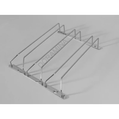 KÜLSŐ FÉMRÁCS H604C TALPASPOHÁR TARTÓ 3 RÉSZES 315x70x340 mm KRÓM