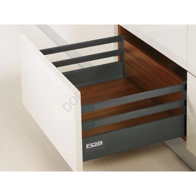 FDS DUPLAFALÚ FÉM FIÓKOLDAL FDS-CLASSIC PO D PUSH OPEN  500mm H210 40kg ANTRACIT
