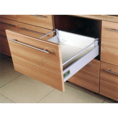 FDS DUPLAFALÚ FÉM FIÓKOLDAL FDS-DF B 300mm MAGASÍTOTT, 40kg SZÜRKE