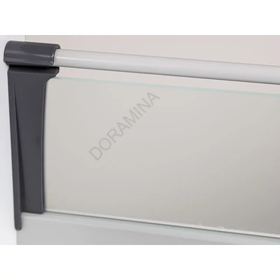 FDS DUPLAFALÚ FÉM FIÓKOLDAL FDS-DF GW ÜVEG OLDALSZÁRNY 550mm SAVMART