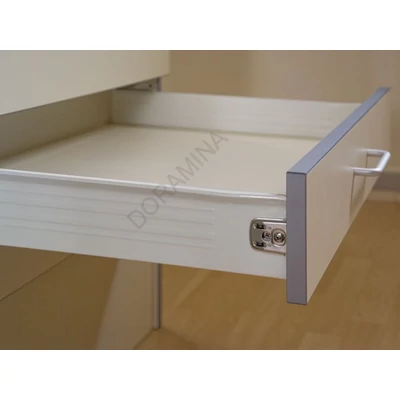 FÉM FIÓKOLDAL FDS-FF 86x400mm FEHÉR