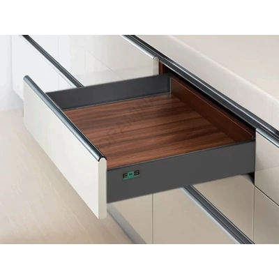 FDS DUPLAFALÚ FÉM FIÓKOLDAL FDS-PRO A 500mm, 40kg ANTRACIT