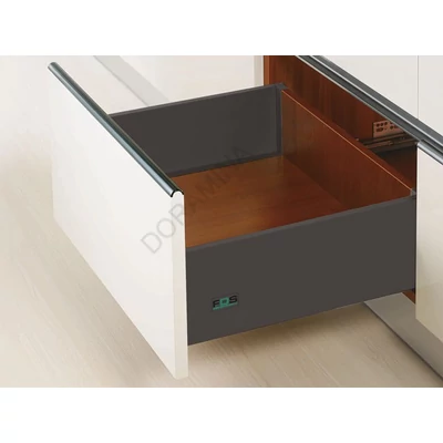 FDS DUPLAFALÚ FÉM FIÓKOLDAL FDS-PRO D 450mm MAGASÍTOTT, 40kg ANTRACIT
