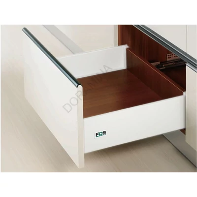 FDS DUPLAFALÚ FÉM FIÓKOLDAL FDS-PRO B 350mm MAGASÍTOTT, 40kg FEHÉR; 127 mm magas