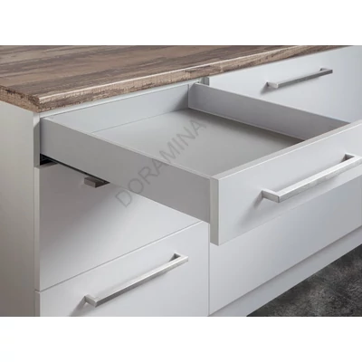 SLIM DUPLAFALÚ FIÓKOLDAL DF-A 450mm FEHÉR