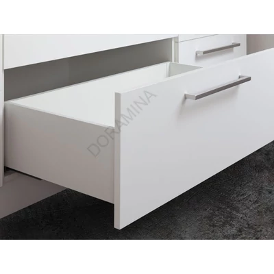 SLIM DUPLAFALÚ FIÓKOLDAL DF-C 350mm FEHÉR