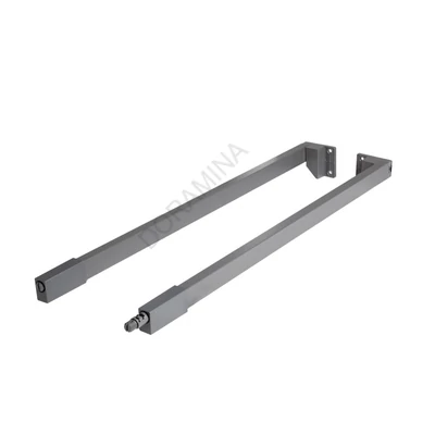 SLIM DUPLAFALÚ FIÓKOLDAL OLDALMAGASÍTÓ RÚD 450mm ANTRACIT
