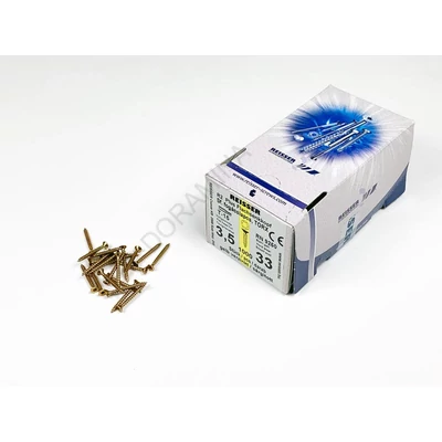 FACSAVAR REISSER 3,5x33mm TORX,  ACÉL, SÁRGÍTOTT, TÖVIGMENETES 1000db/doboz