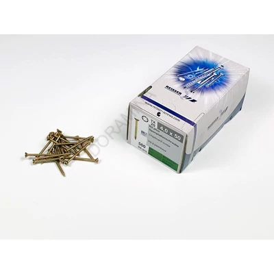 FACSAVAR REISSER 4x50mm TORX,  ACÉL, SÁRGÍTOTT, RÉSZMENETES 500db/doboz