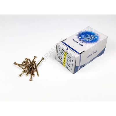 FACSAVAR REISSER 5x70mm TORX,  ACÉL, SÁRGÍTOTT, RÉSZMENETES 200db/doboz