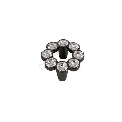 BÚTORFOGANTYÚ 633.B32.KRE2 32 FEKETE NIKKEL-SWAROVSKI KRISTÁLY