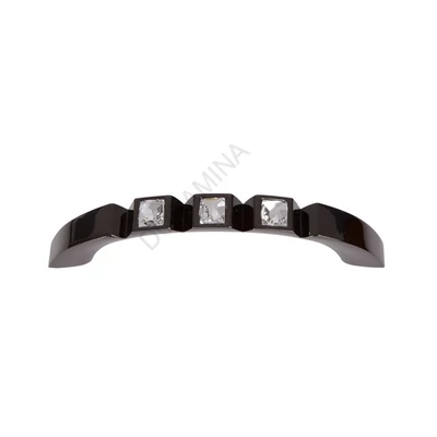 BÚTORFOGANTYÚ 667.096.KRE2 . FEKETE NIKKEL-SWAROVSKI KRISTÁLY