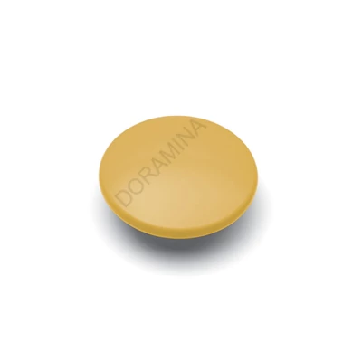BÚTORFOGANTYÚ 428 GOMB ÁTM: 52mm BÚZASÁRGA