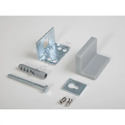 SZEKRÉNY FÜGGESZTŐ 145.0000.9006 FÜGGESZTŐ TIPLIVEL 56x34x37mm SZÜRKE