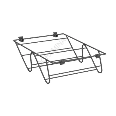 HOME BOX FÉM CIPŐTARTÓ 500MM-ES, 338x146x383MM, ACÉLSZÜRKE