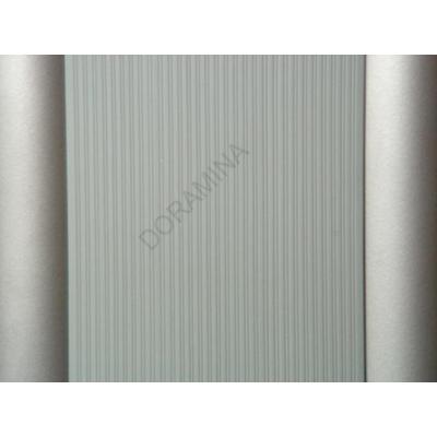 IRODAI ASZTALLÁB BETÉT CANBERRA 615mm RAL9006 CSÍKOS ALUMÍNIUM